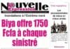 Gros Titres : Cameroun Press vous propose les Unes des journaux de ce Lundi 16 Septembre 2024, présents dans les kiosques.