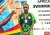 Championnat d’Afrique de natation Zone 2 : La Camerounaise Gabriella Weladi Sauve l’honneur avec 4 médailles