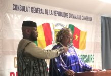 66 ans du Mali : à Douala, Seye Mariam Traoré transmet à Paul Biya le salut d’Assimi Goïta